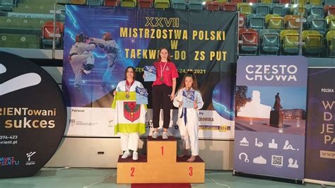 Cztery Tytu Y Mistrz W Polski Taekwon Do Dla Zawodnik W Tsd Pionki