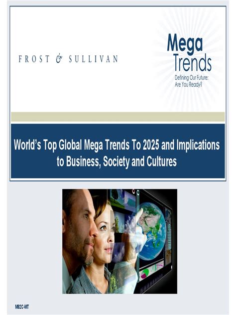 Frost and Sullivan Report (Megatrends) | PDF | 3 D Printing | Big Data