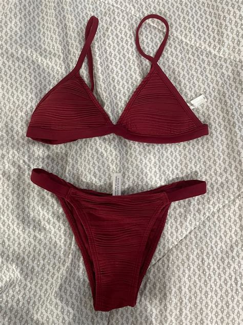 Eighth Mermaid Red Bikini On Carousell