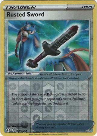 ESP Rusted Sword 062 072 Uncommon Reverse Holo Playset