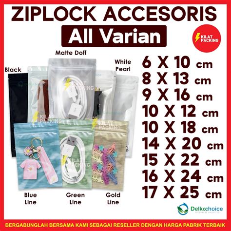 Jual Plastik Klip Aksesoris All Varian Packing Aksesoris Plastik