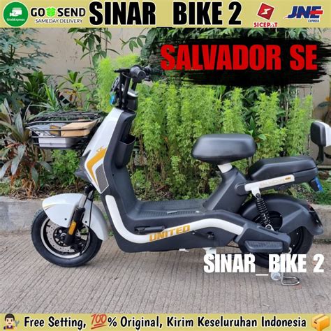 Jual Sepeda Motor Listrik UNITED SALVADOR SE 500 Watt UNITED ESPANA 2