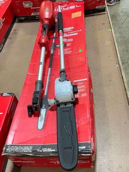 Milwaukee M18 Fuel 10 In 18v Lithium Ion Brushless Cordless Pole Saw With Attachment Capability