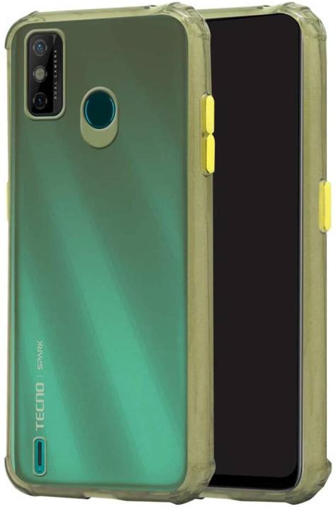 Nimmika Enterprises Back Cover For Tecno Spark Go 2020 Tecno Spark 6 Go Smoke Back Cover