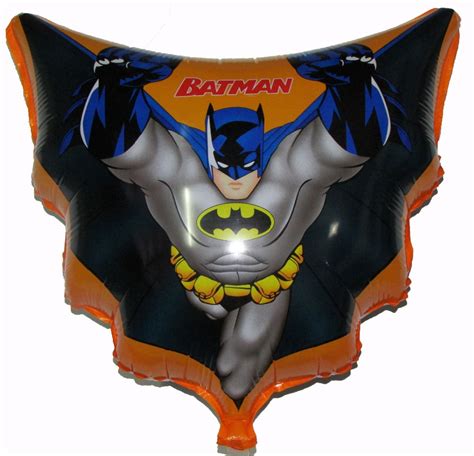 quality 10pcs/lot baby boys favorit batman shape balloons toys batman ...