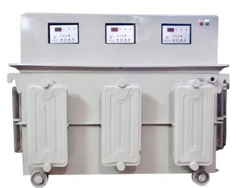 Three Phase Oil Cooled Servo Stabilizers For Residential Kva At