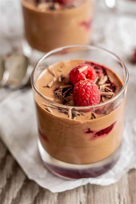 Raspberry Chocolate Mousse Baking With Butter