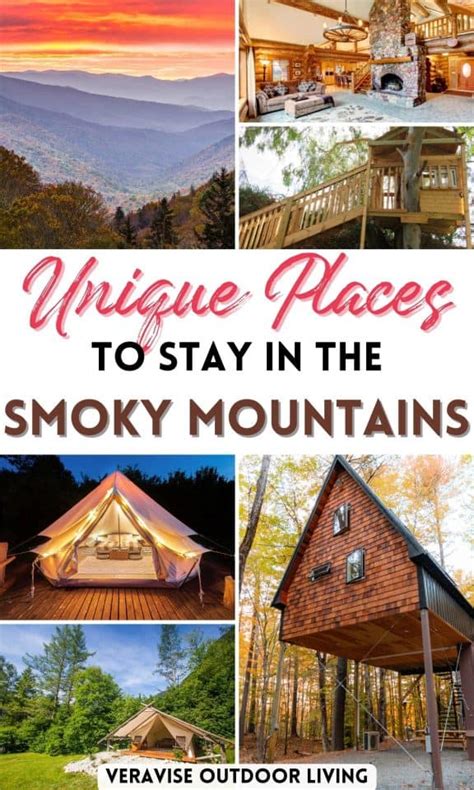 Unique Places To Stay In The Smoky Mountains