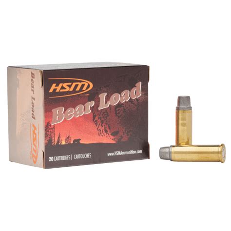 Hsm Bear Load 41 Remington Magnum 230 Grain Semi Wadcutter Centerfire