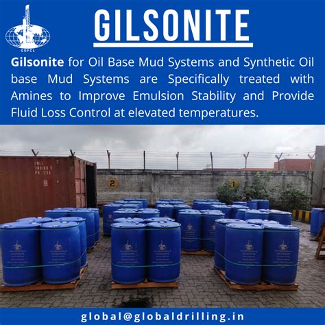 Drilling Gilsonite Liquid Gilsonite Fluid Loss Control Gilsonite