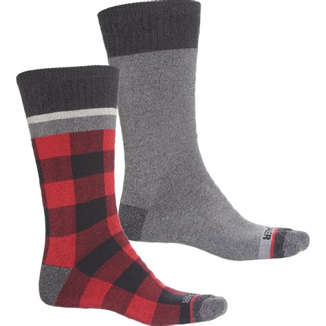 Eddie Bauer Plaid Thermal Socks For Men Save 33