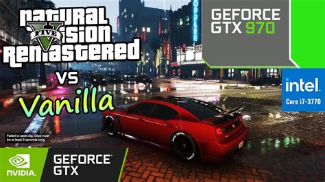 Gta Naturalvision Remastered Vs Vanilla Very High Settings P