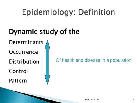 Epidemiological methods