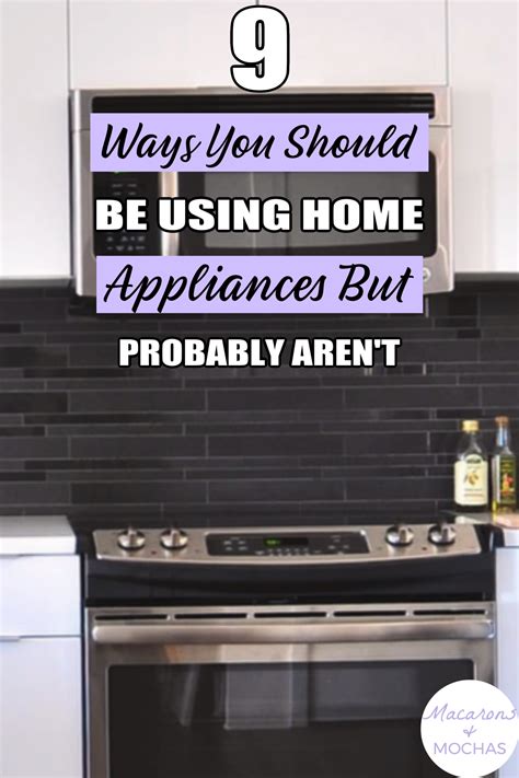 Home Appliance Hacks Home Appliances Home Appliances