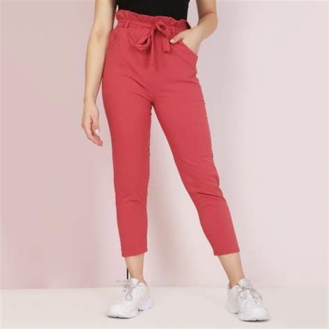 Buy Buynewtrend Toko Lycra Gajri Skinny Fit Women Trouser Online At Best Prices In India Jiomart