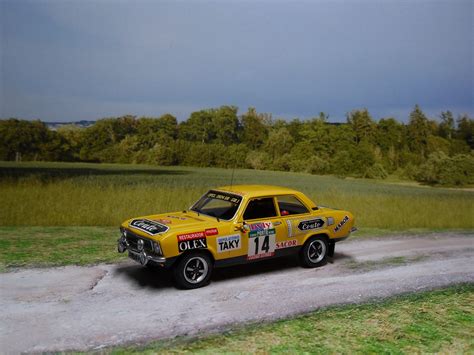 Opel Ascona A Rallye 1976 Model Racing Cars HobbyDB