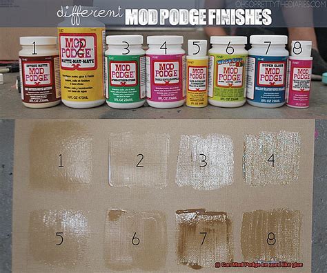 Can Mod Podge Be Used Like Glue Glue Things