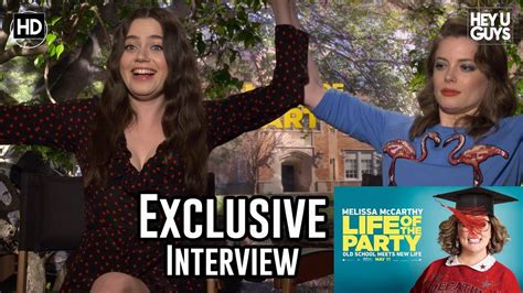 Gillian Jacobs And Molly Gordon Life Of The Party Exclusive Interview