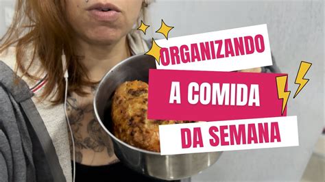 Final de semana de vários nadas e organizando a comida da semana YouTube