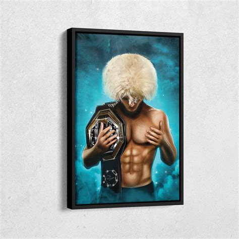 Khabib Nurmagomedov Poster Art UFC Wall Art Home Decor Hand Made Poster