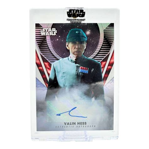 The Adventure Begins | 2023 Star Wars Signatures Valin Hess Autograph - The Adventure Begins