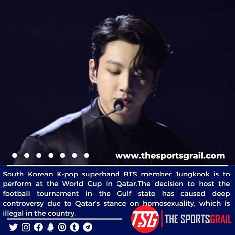 Bts Jungkook Set To Perform At World Cup In Qatar Amid Controversy