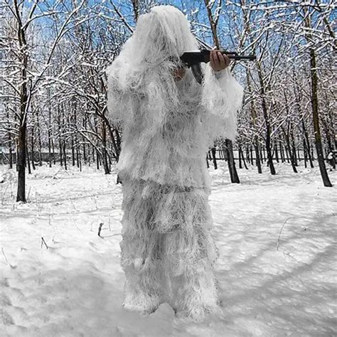 Snow Camo Ghillie Suit Camo Division