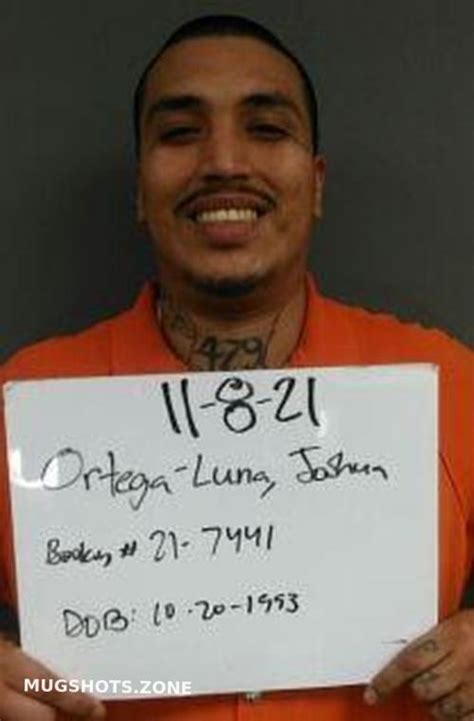 Ortega Luna Joshua Nmn 08 15 2023 Sebastian County Mugshots Zone