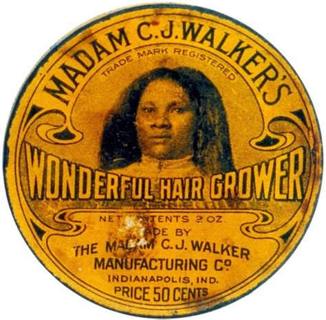 Madam C.J. Walker's Wonderful Hair Grower Poster Print by Science ...