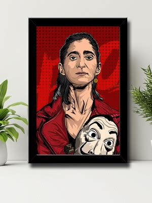 Quadro Decorativo La Casa De Papel Nairobi Compre Produtos