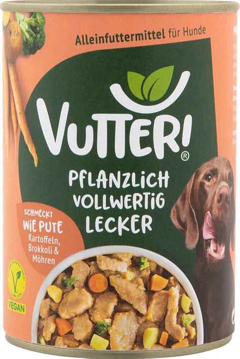 VUTTER Nassfutter Hund Vegan wie Pute 400 g dauerhaft günstig online