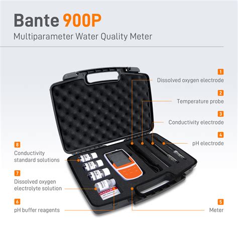 Bante900P PH Conductivity Dissolved Oxygen Meter Bante Instruments