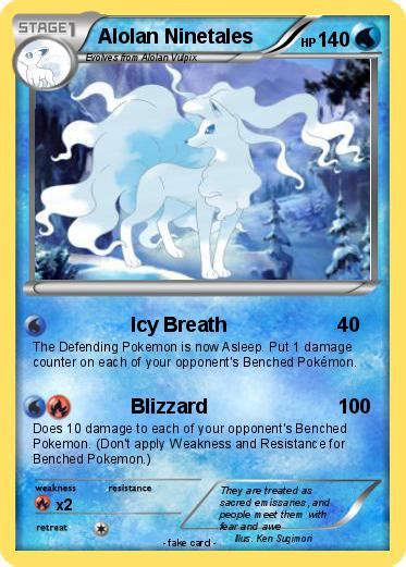 Pokémon Alolan Ninetales 2 2 Icy Breath My Pokemon Card