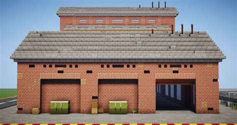 Industrial Storage Unit Minecraft Map Minecraft Houses Minecraft