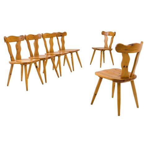 Thomasville Vintage Burled Set Of Six Dining Chairs At 1stdibs Thomasville Dining Chairs