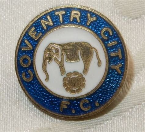 VINTAGE COVENTRY CITY FC FOOTBALL SUPPORTERS CLUB ENAMEL PIN BADGE EBay