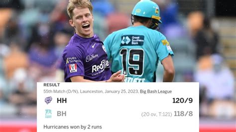 Post Match Big Bash Match Hobart Hurricanes Vs Brisbane Heat