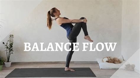 YOGA FLOW FÜR BALANCE 20 Minuten Yoga für Anfänger YouTube