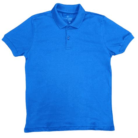 Camiseta Polo Azul Royal Infantil