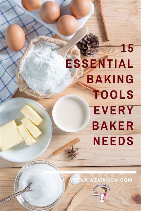 15 Essential Baking Tools Every Baker Needs Veena Azmanov