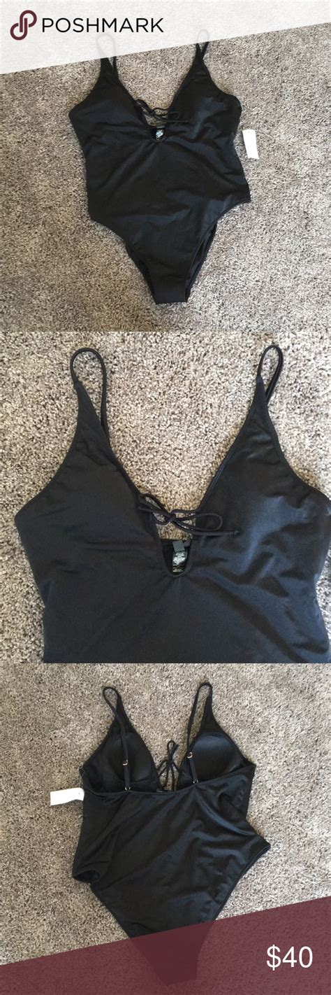 Black PacSun Swimsuit | Swimsuits, Beach fits, Pacsun swim