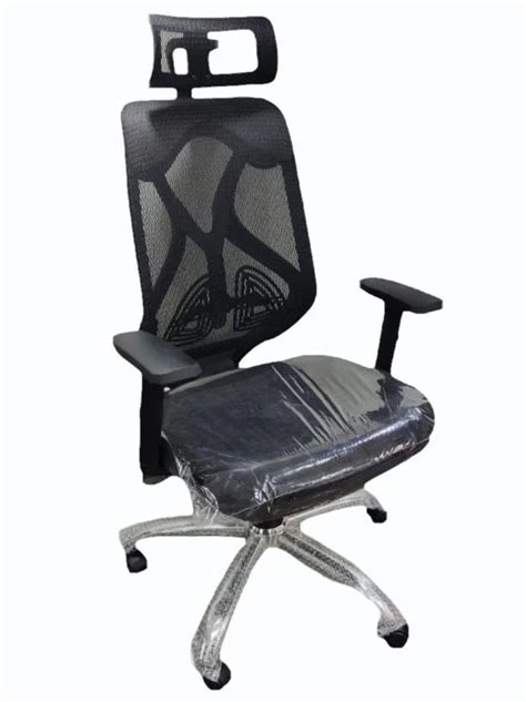 Fabric High Back Office Revolving Chair Black At Rs In Chennai