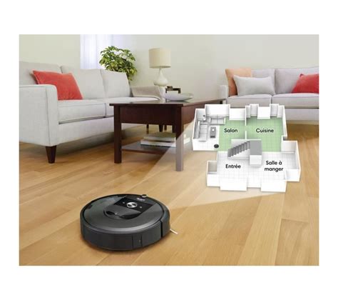 Aspirateur Robot Connect Batterie Li Ion Autovidage Clean Base