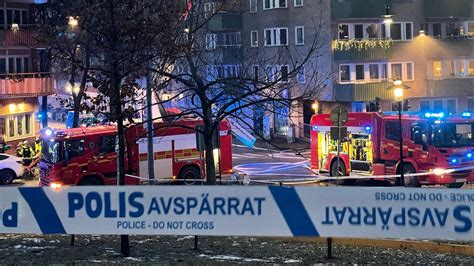 Tv Personer V Rdas Fortfarande P Sjukhus Efter Branden I Vasastan