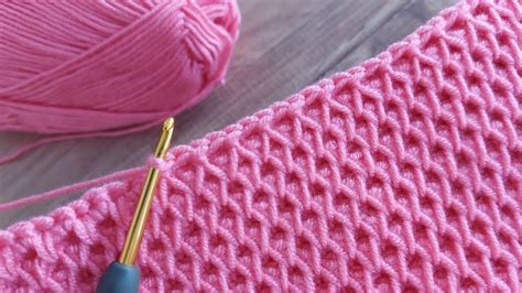 Easy Crochet Knitting Baby Blanket Ahane Ti Yapimi Kolay