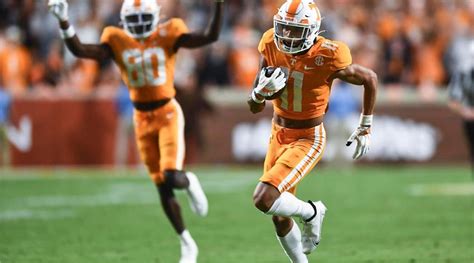 Jalin Hyatt Wide Receiver Tennessee | NFL Draft Profile & Scouting Report