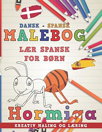 Malebog Dansk Spansk I L R Spansk For B Rn I Kreativ Maling Og L Ring