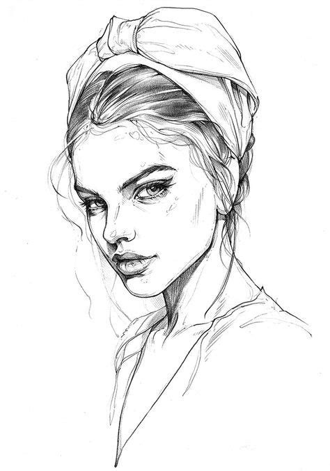 Drawing Pencil Portrait Girls Faces 18 Ideas For 2019 Fashion