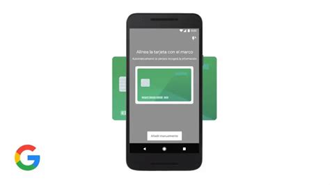 Cómo añadir tarjeta en Google Pay Haras Dadinco