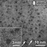 High Resolution Cross Sectional Transmission Electron Micrograph Of